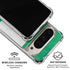 Nigeria Flag Distressed Pixel 9/9 Pro Clear Case